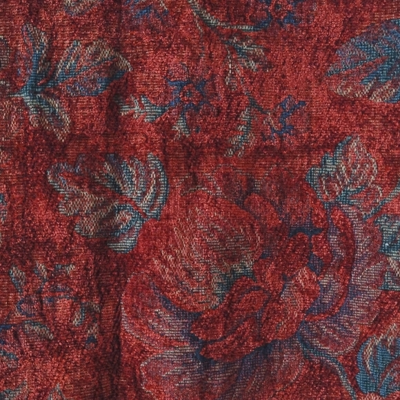 Vintage 90's Tapestry Coat Chicos Boho Indie Size 2 - Picture 8 of 13